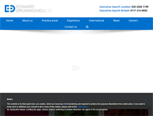 Tablet Screenshot of edwarddrummond.com